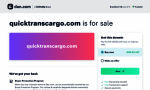 Quicktranscargo.com thumbnail