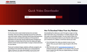 Quickvideodownloader.net thumbnail