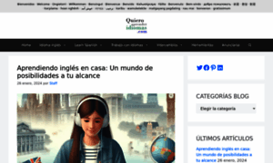 Quieroaprenderidiomas.com thumbnail