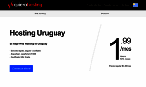 Quierohosting.com thumbnail