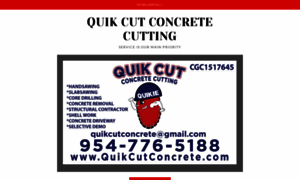 Quikcutconcrete.com thumbnail