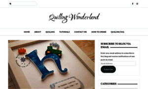 Quillingwonderland.com thumbnail