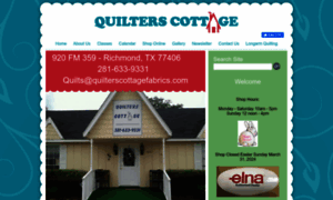 Quilterscottagefabrics.com thumbnail