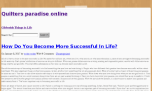 Quiltersparadiseonline.com thumbnail