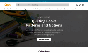 Quiltingbookspatternsandnotions.com thumbnail