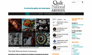 Quiltnationalartists.com thumbnail