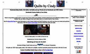 Quiltsbycindy.com thumbnail