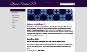 Quiltstudio55.com thumbnail