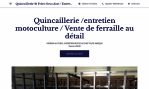Quincaillerie-st-priest-sous-aixe.business.site thumbnail