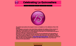 Quinceanera.us thumbnail