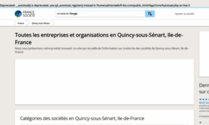 Quincy-sous-senart.fr-biz.com thumbnail