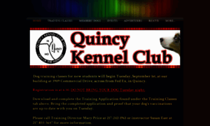 Quincykennelclub.com thumbnail