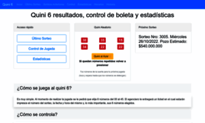 Quini6.com.ar thumbnail