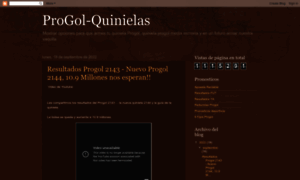 Quinielasprogol.blogspot.mx thumbnail