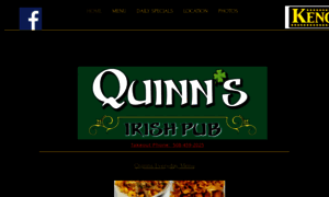 Quinnsirishpub.com thumbnail