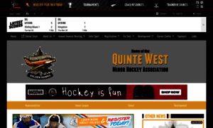 Quintewestminorhockey.com thumbnail