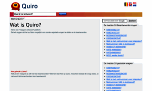 Quiro.be thumbnail
