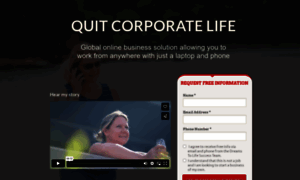 Quitcorporatelife.com thumbnail