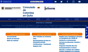 Quito.consulado.gov.co thumbnail
