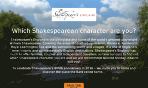 Quiz.shakespeares-england.co.uk thumbnail