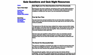 Quiznight.com thumbnail