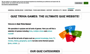 Quiztriviagames.com thumbnail