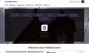 Quornmedicalcentre.co.uk thumbnail