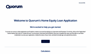 Quorum.mymortgage-online.com thumbnail