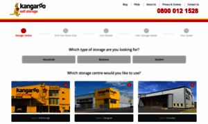 Quote.kangarooselfstorage.co.uk thumbnail