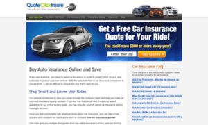 Quoteclickinsure.com thumbnail