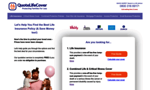 Quotelifecover.co.uk thumbnail