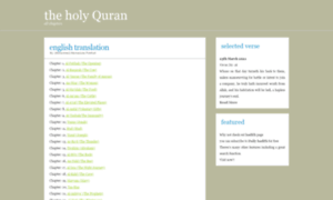 Quran-english.ahadith.co.uk thumbnail