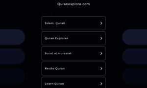 Quranexplore.com thumbnail
