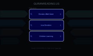 Quranreading.us thumbnail