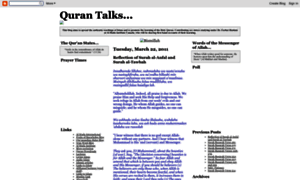 Qurantalks.blogspot.com thumbnail