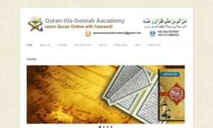 Quranwasunnahacademy.com thumbnail