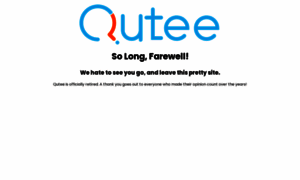 Qutee.com thumbnail