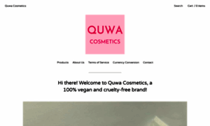 Quwacosmetics.bigcartel.com thumbnail