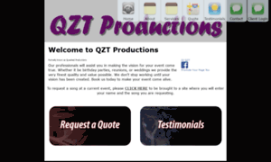Qztproductions.com thumbnail