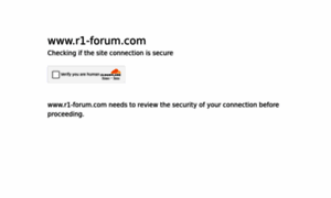 R1-forum.com thumbnail
