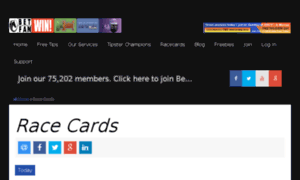 Racecards.betfanplus.com thumbnail