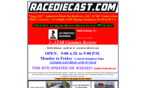 Racediecast.com thumbnail