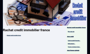 Rachat-credit-immobilier-france.com thumbnail