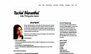 Rachelblumenthal.net thumbnail