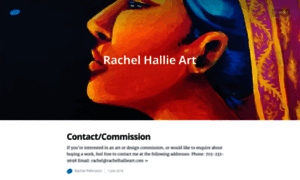 Rachelhallieart.com thumbnail