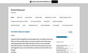 Rachelmistwood.wordpress.com thumbnail