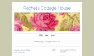Rachelscottagehouse.wordpress.com thumbnail