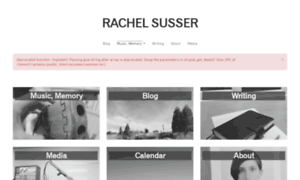 Rachelsusser.com thumbnail