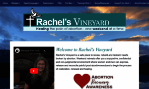 Rachelsvineyard.org thumbnail