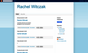 Rachelwitczakfans.blogspot.de thumbnail